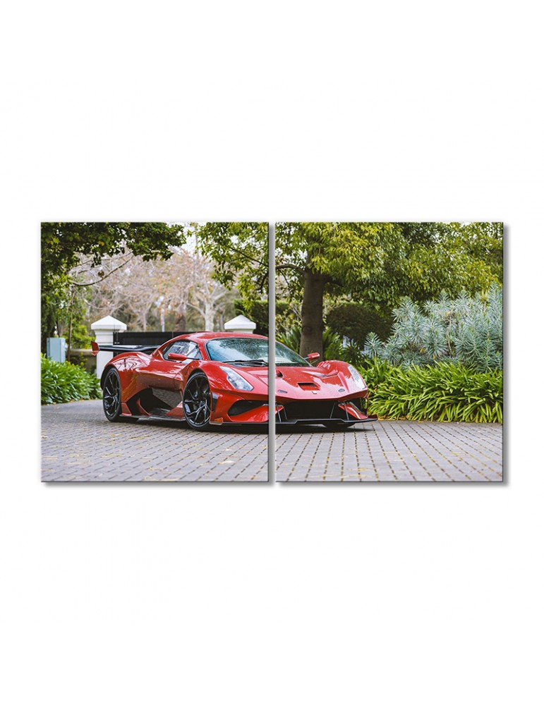 

Модульная картина Artel «Автомобиль Брабхам bt62r» 2 модуля 70x105 см