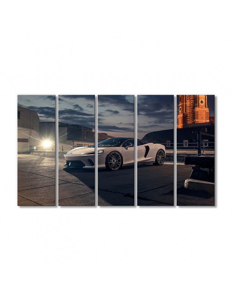 

Модульная картина Artel «Авто Новитек МакЛарен GT» 5 модулей 70x105 см