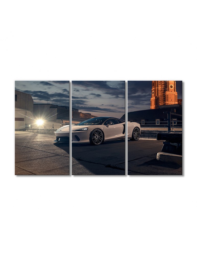 

Модульная картина Artel «Авто Новитек МакЛарен GT» 3 модуля 60x90 см