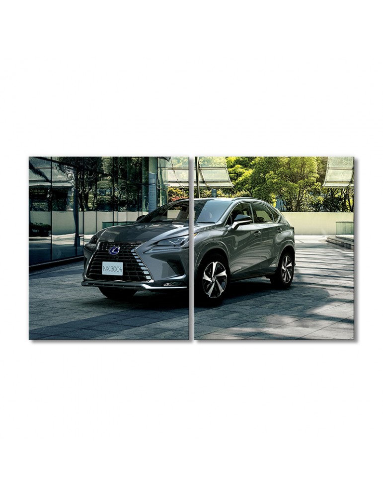 

Модульная картина Artel «Авто Лексус NX 300h» 2 модуля 90x135 см