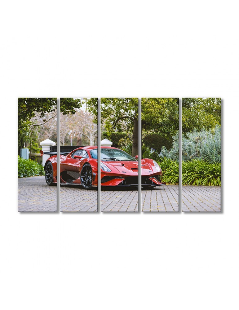 

Модульная картина Artel «Автомобиль Брабхам bt62r» 5 модулей 70x105 см