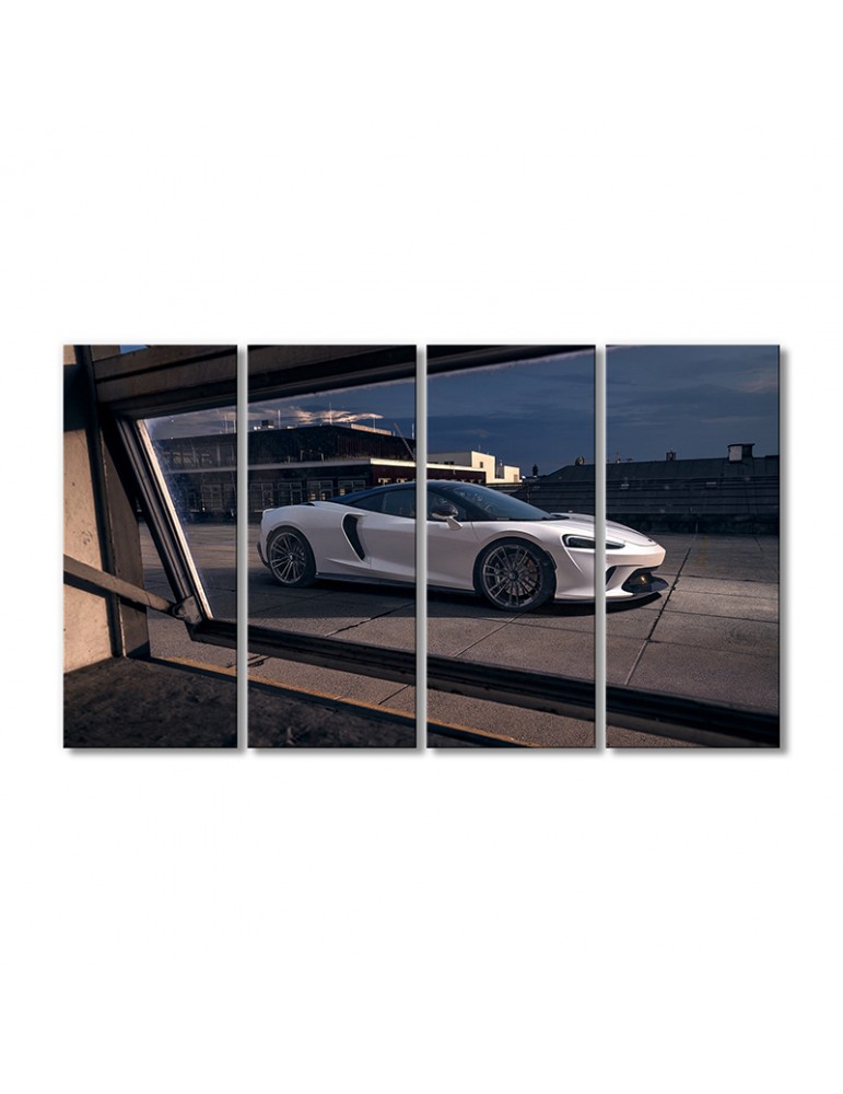 

Модульная картина Artel «Автомобиль МакЛарен GT» 4 модуля 80x120 см