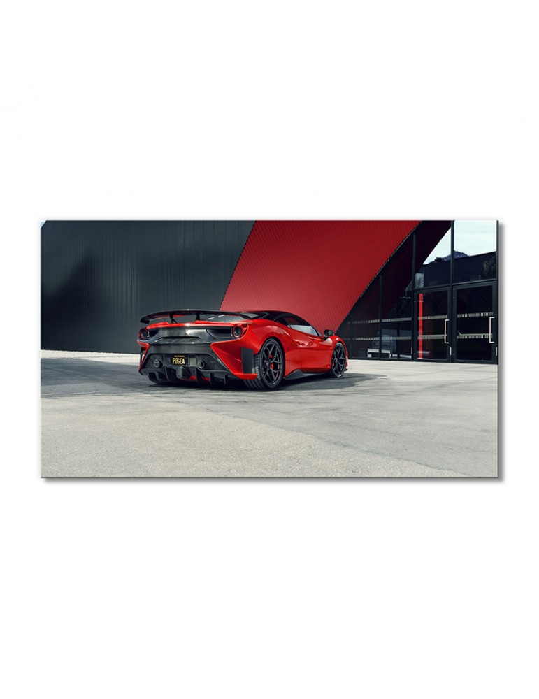 

Модульная картина Artel «Автомобиль Феррари 488 писта» 1 модуль 70x105 см