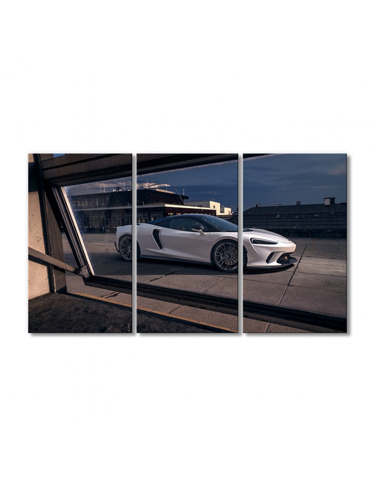

Модульная картина Artel «Автомобиль МакЛарен GT» 3 модуля 60x90 см