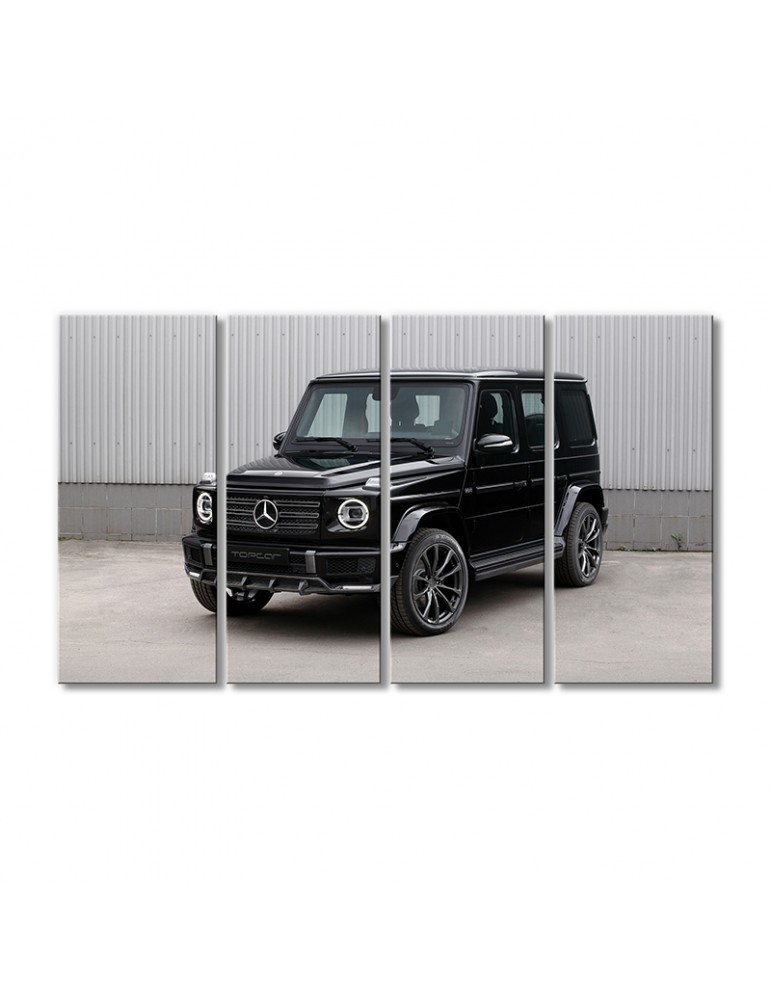 

Модульная картина Artel «Автомобиль Мерседес Бенц G 350» 4 модуля 60x90 см