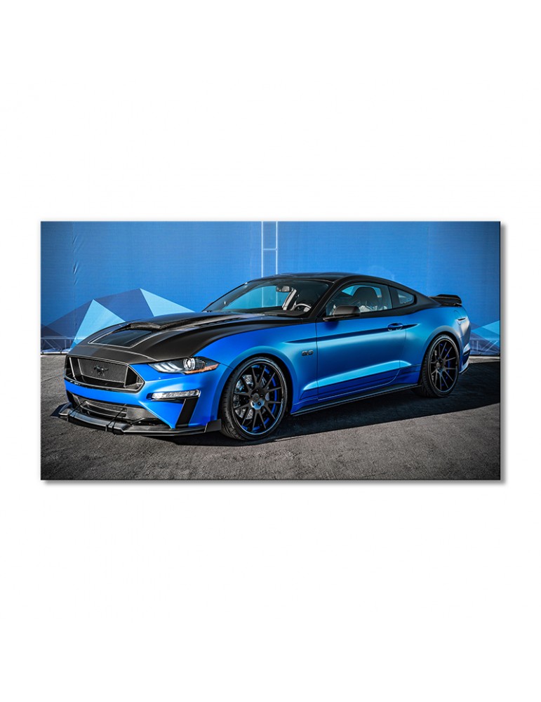 

Модульная картина Artel «Автомобиль Форд Мустанг GT Фастбэк» 1 модуль 80x120 см