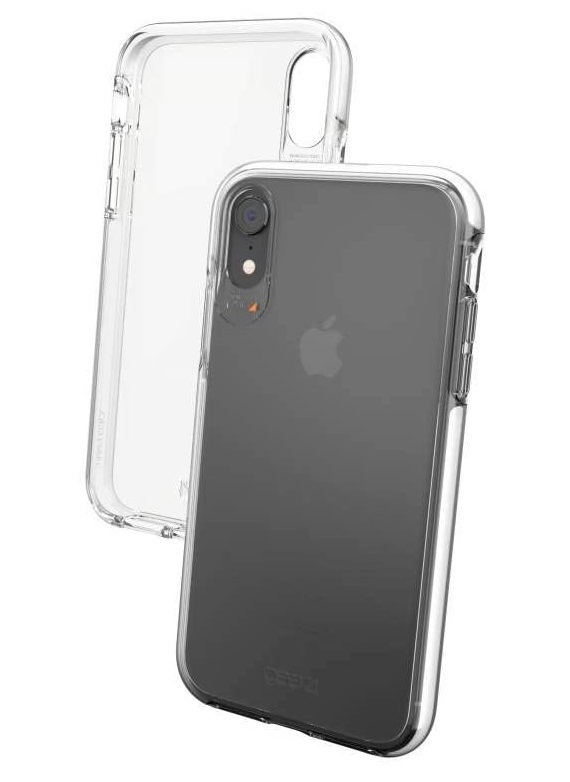 

Противоударный прозрачный чехол GEAR4 Piccadilly D3O с антимикробным покрытием для Iphone XR (6.1") White