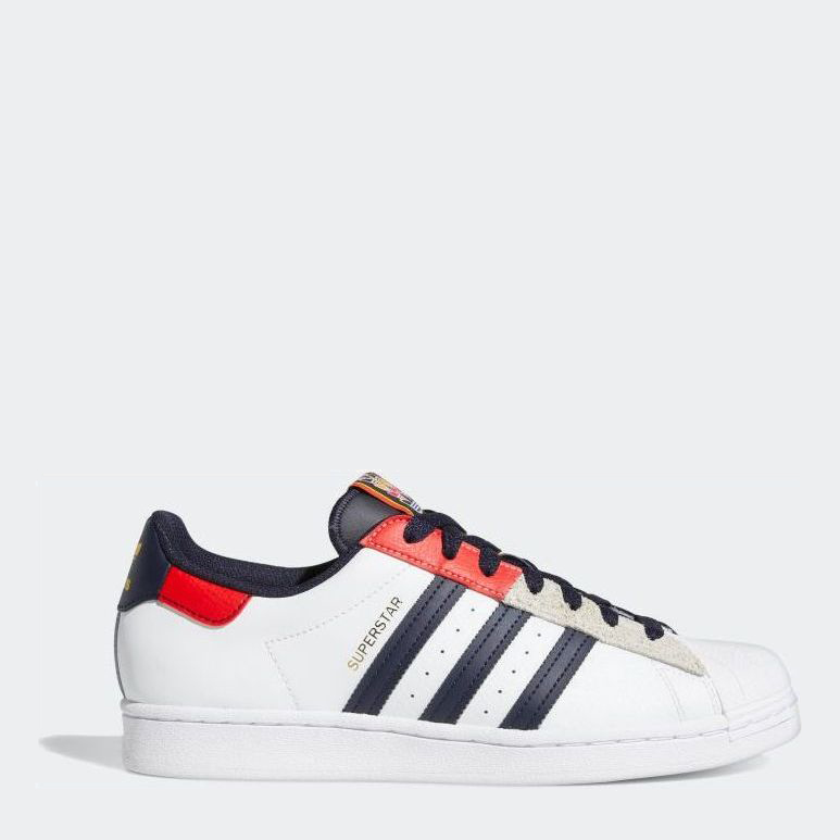 

Кеды Adidas Superstar H05250 40.5 (7UK) 25.5 см Ftwwht/Legink/Red