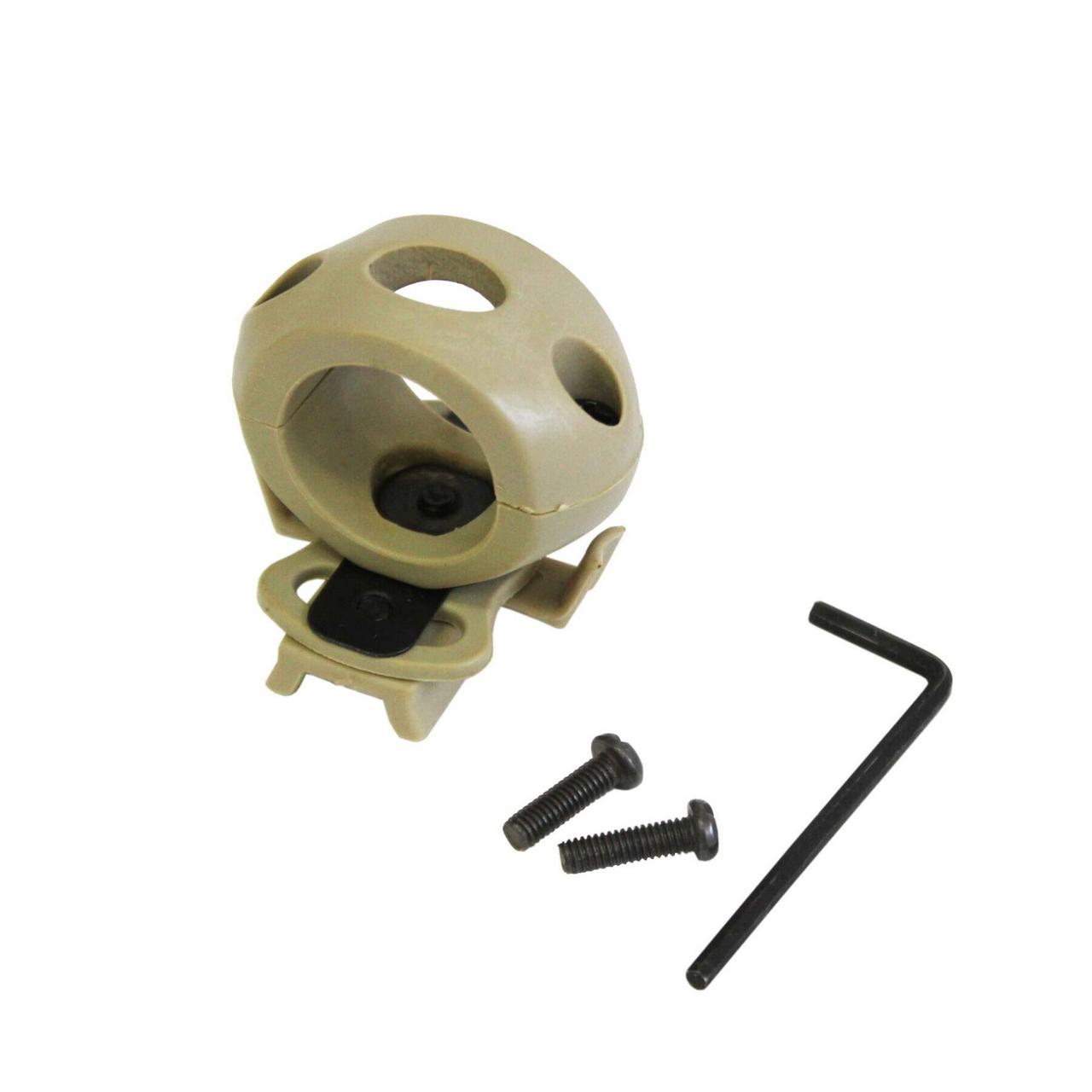 

Крепление для фонаря ACM FAST & MICH Helmet Rails Single Clam 254 mm DE