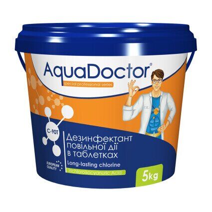 

Длительный хлор AquaDoctor C-90T 5 кг (2490)