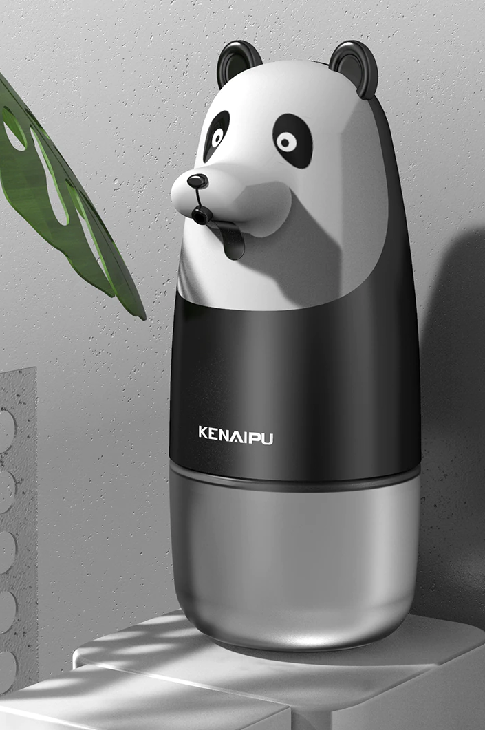 

Автоматический сенсорный дозатор жидкого (пенного) мыла Kenaipu automatic soap dispenser 280 мл детский Белый, Черный (KN101DB)