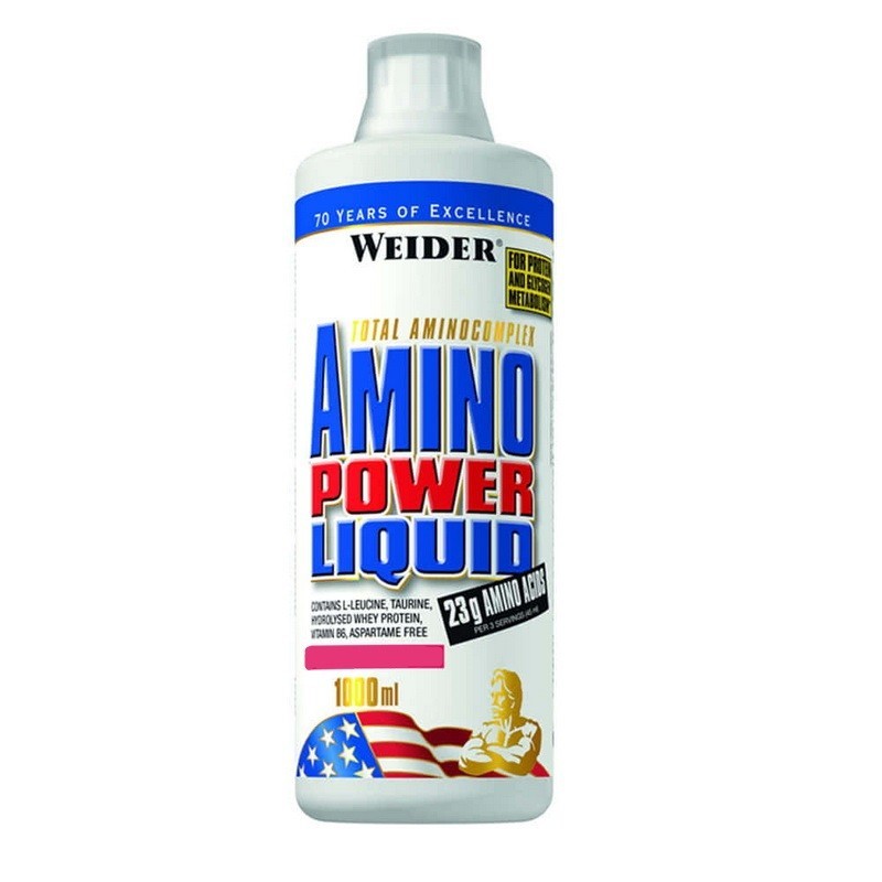 

Комплекс аминокислот Weider Amino Power Liquid 1000 мл Клюква