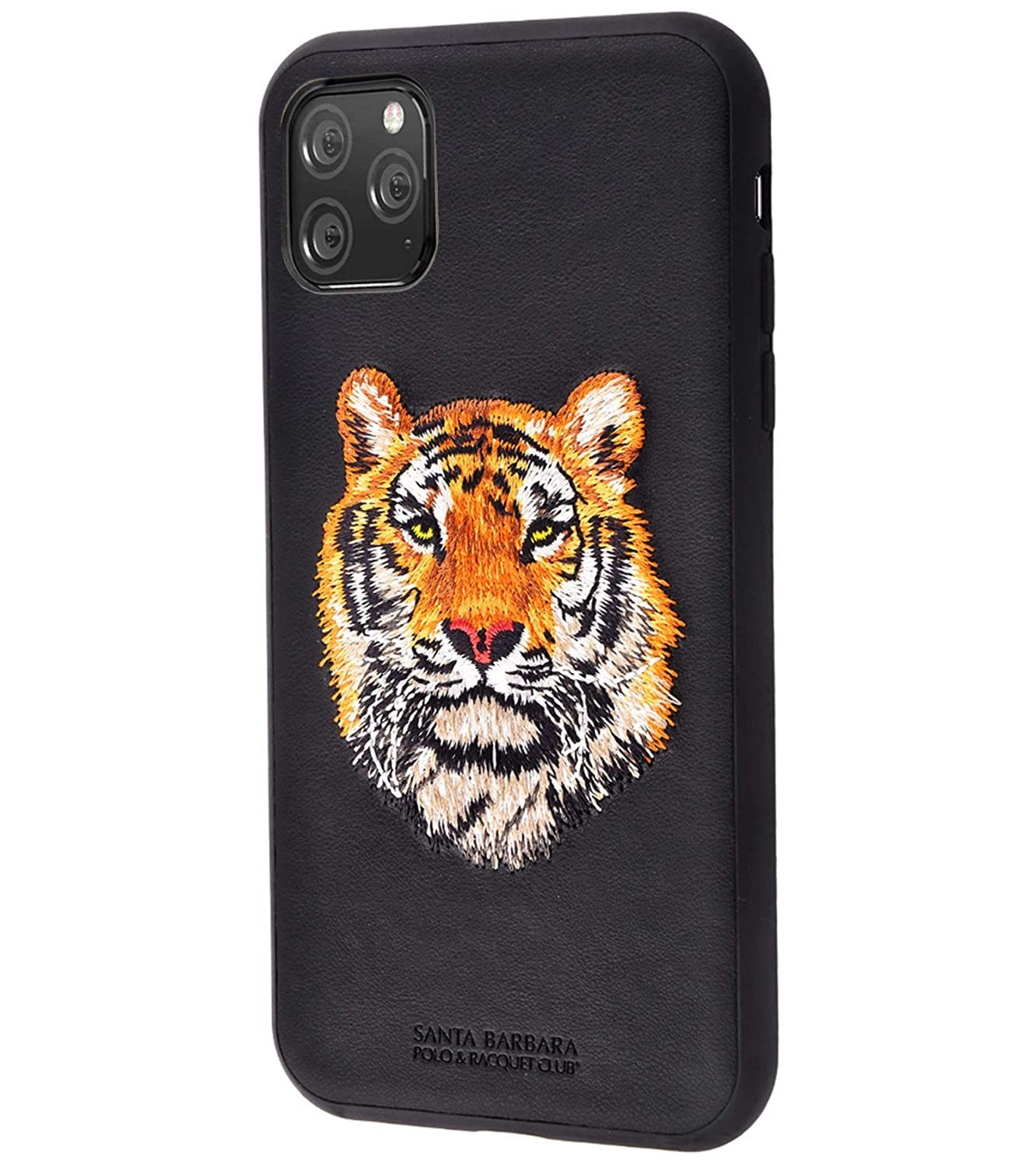 

Кожаный чехол Santa Barbara с вышивкой "Тигр" для iPhone 11 Pro Max