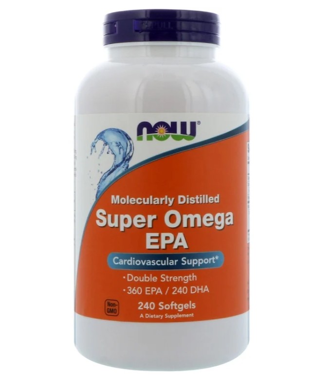 

Жирные кислоты Now Foods Super Omega EPA 1200 мг 240 капсул