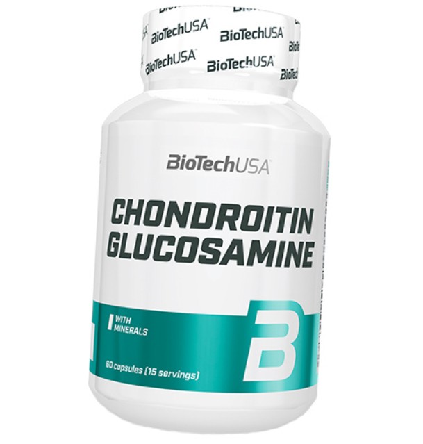 

Хондропротектор BioTech (USA) Chondroitin Glucosamine 60 капс