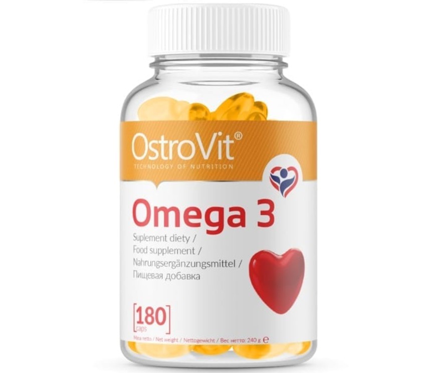 

Жирные кислоты OstroVit Omega 3, 180 капсул