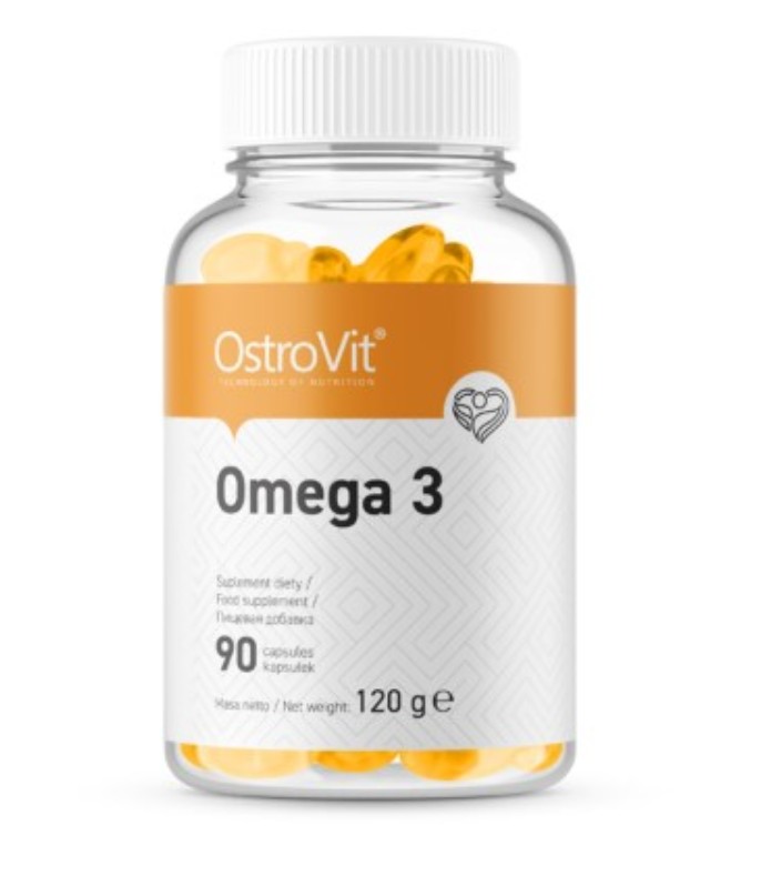 

Жирные кислоты OstroVit Omega 3, 90 капсул
