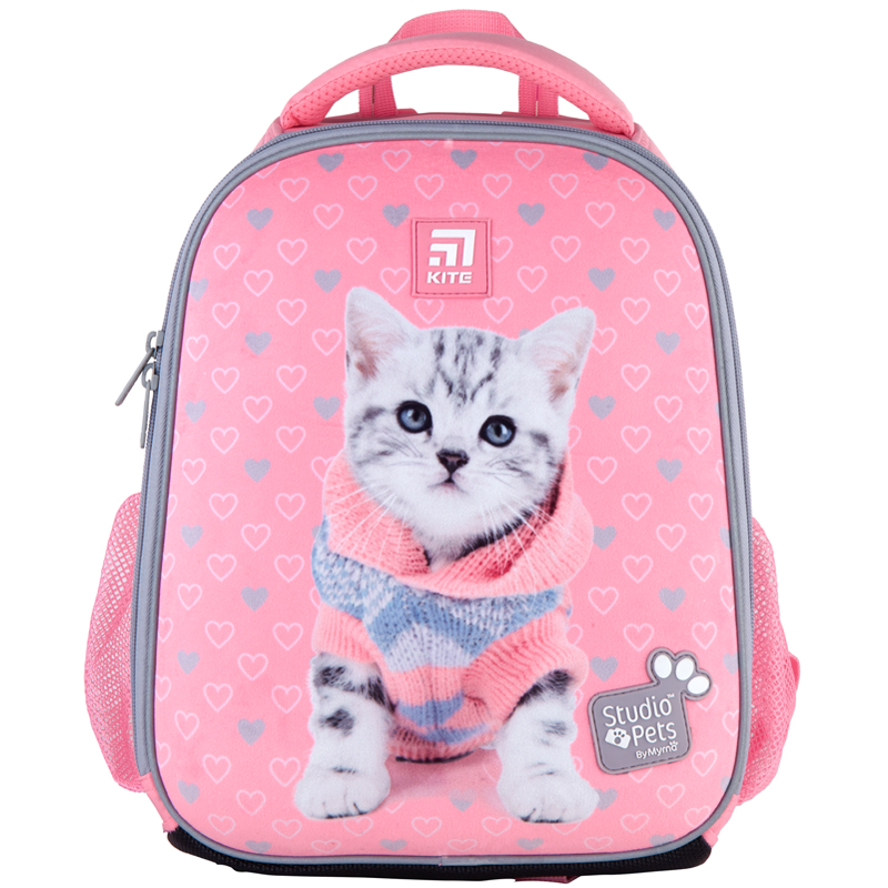 

Рюкзак школьный каркасный Kite Education Studio Pets 12л Розовый (SP21-555S-2)