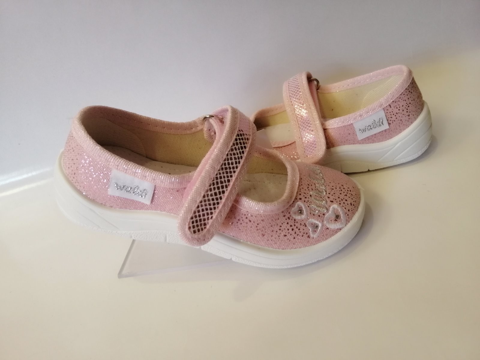 

Тапочки для девочки Waldi 279-301-603 розовые р.25-16,5 см
