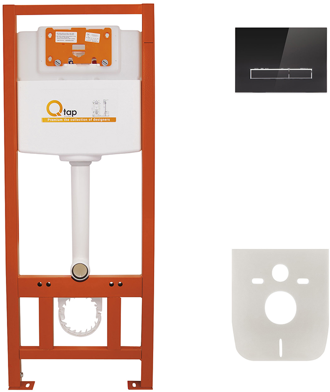 

Инсталляция для подвесного унитаза QTAP Nest ST с кнопкой смыва QT0133M425V1107GB
