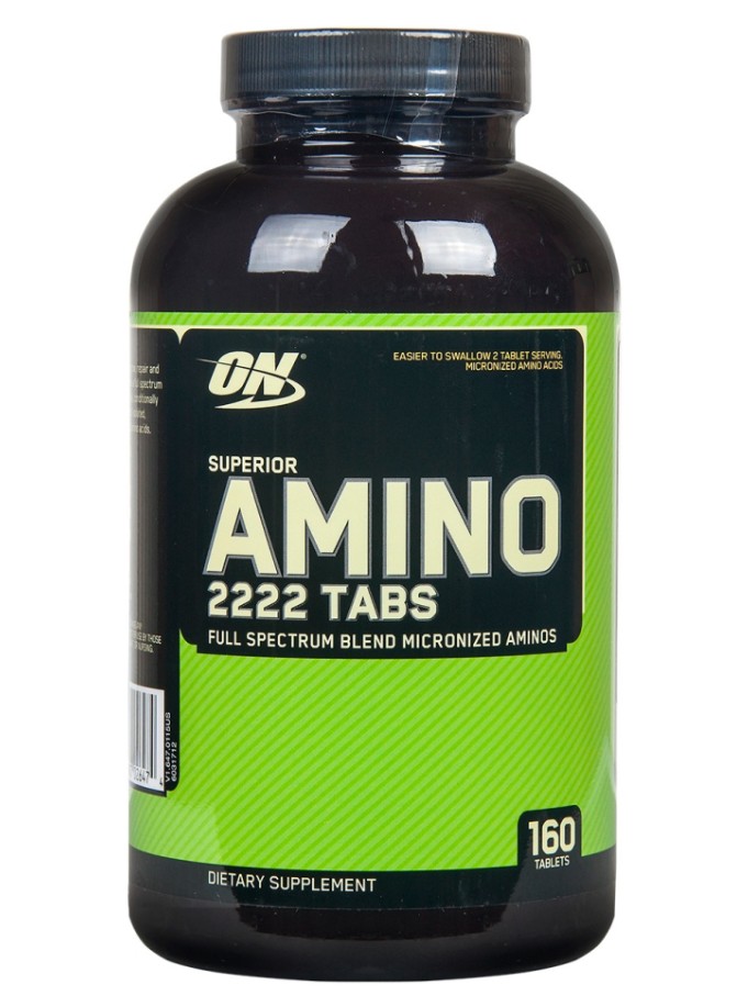 

Аминокислоты Optimum Nutrition Amino 2222 160 таблеток