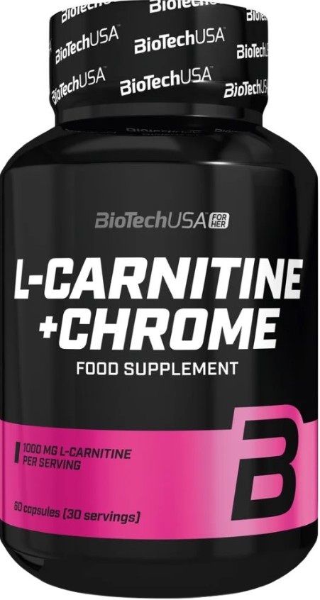 

Жиросжигатель Biotech L-Carnitine + Chrome 1000 mg 60 tablets