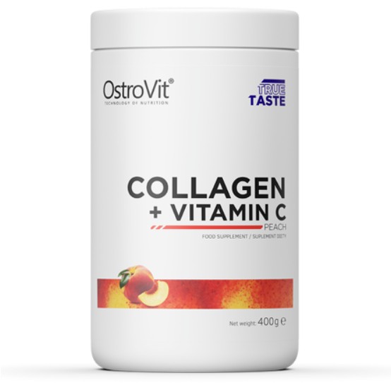 

Коллаген Ostrovit COLLAGEN + Vitamin C 400 g Peach