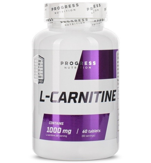 

Л-карнитин Progress Nutrition L-carnitine 60 caps