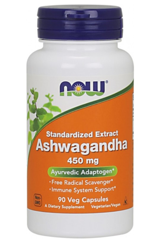 

Натуральная добавка Now Foods Ashwagandha 450 mg 90 capsules