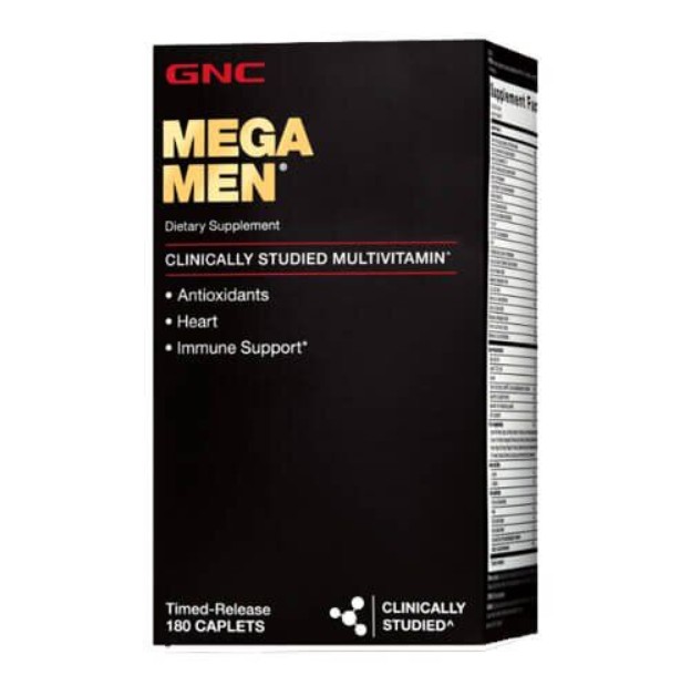 

Витамины GNC Mega Men 180 табл