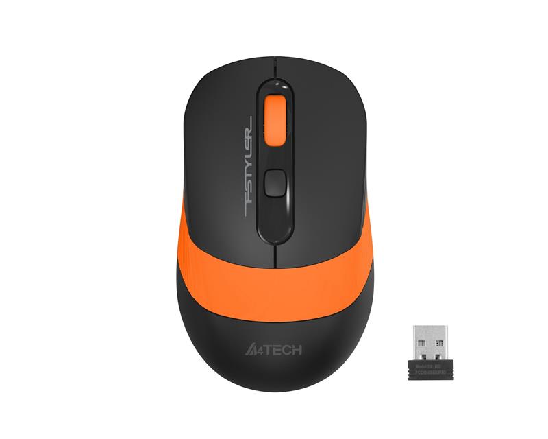 

Мышь беспроводная A4Tech FG10S Orange/Black USB