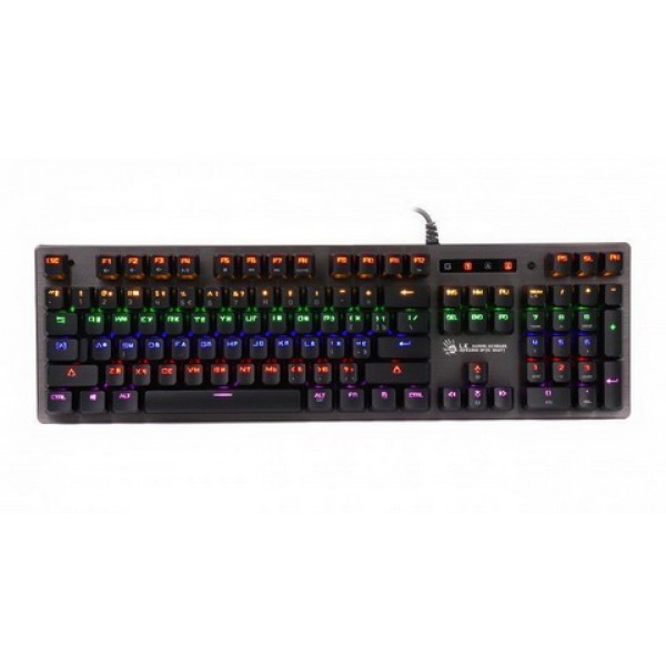 

Клавиатура A4Tech B760 Bloody Green Switches Black USB