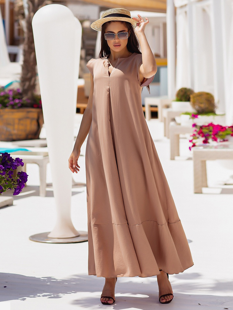 

Сарафан Olliviya 3065  Бежевый, Сарафан Olliviya 3065 44 Бежевый