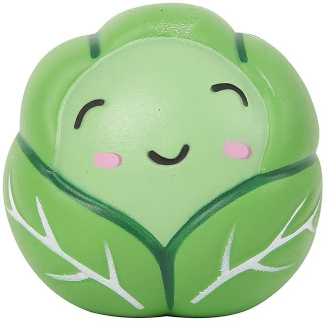 

Мягкая игрушка антистресс Сквиши Squishy Капуста 10 х 10 см