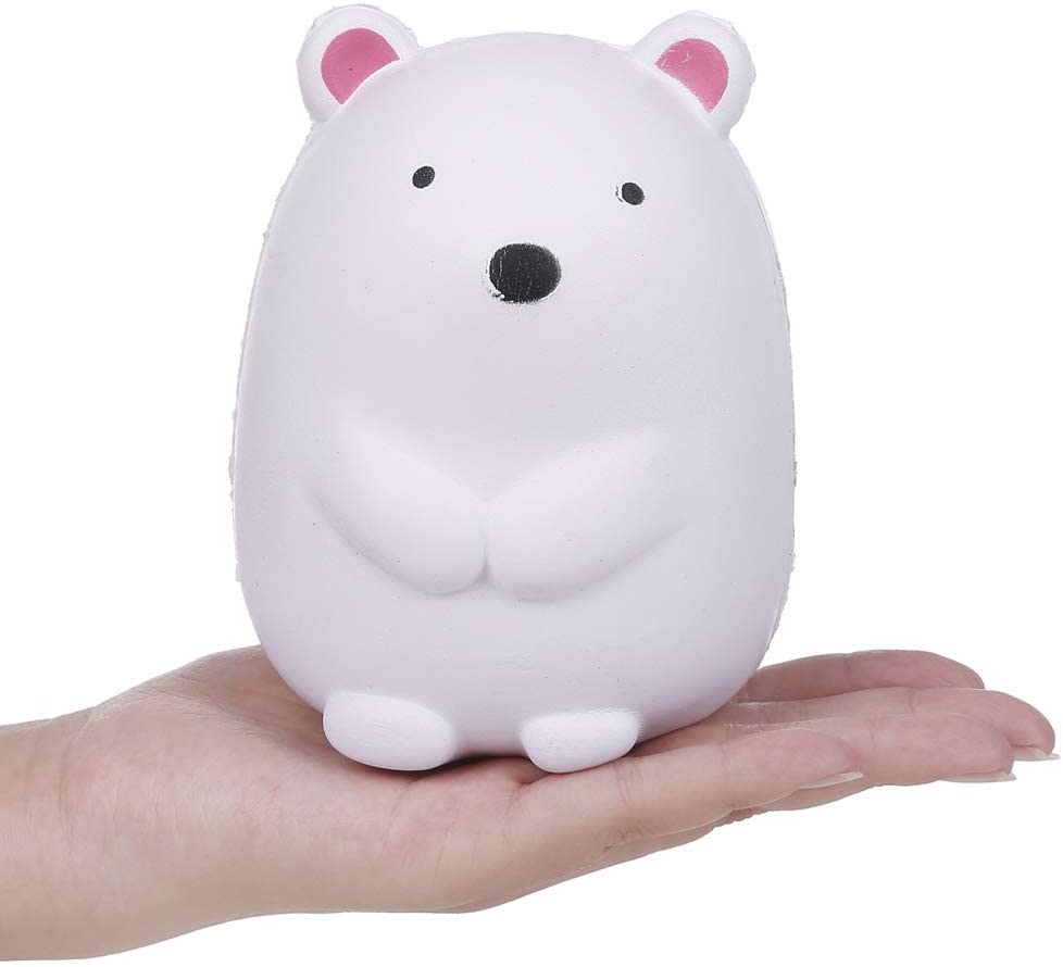 

Мягкая игрушка антистресс Сквиши Squishy Белый Мишка 13 х 10 см