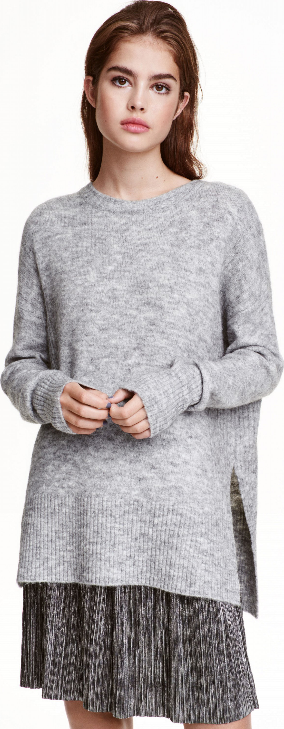 

Джемпер H&M 0419463  Серый, Джемпер H&M 0419463 S Серый