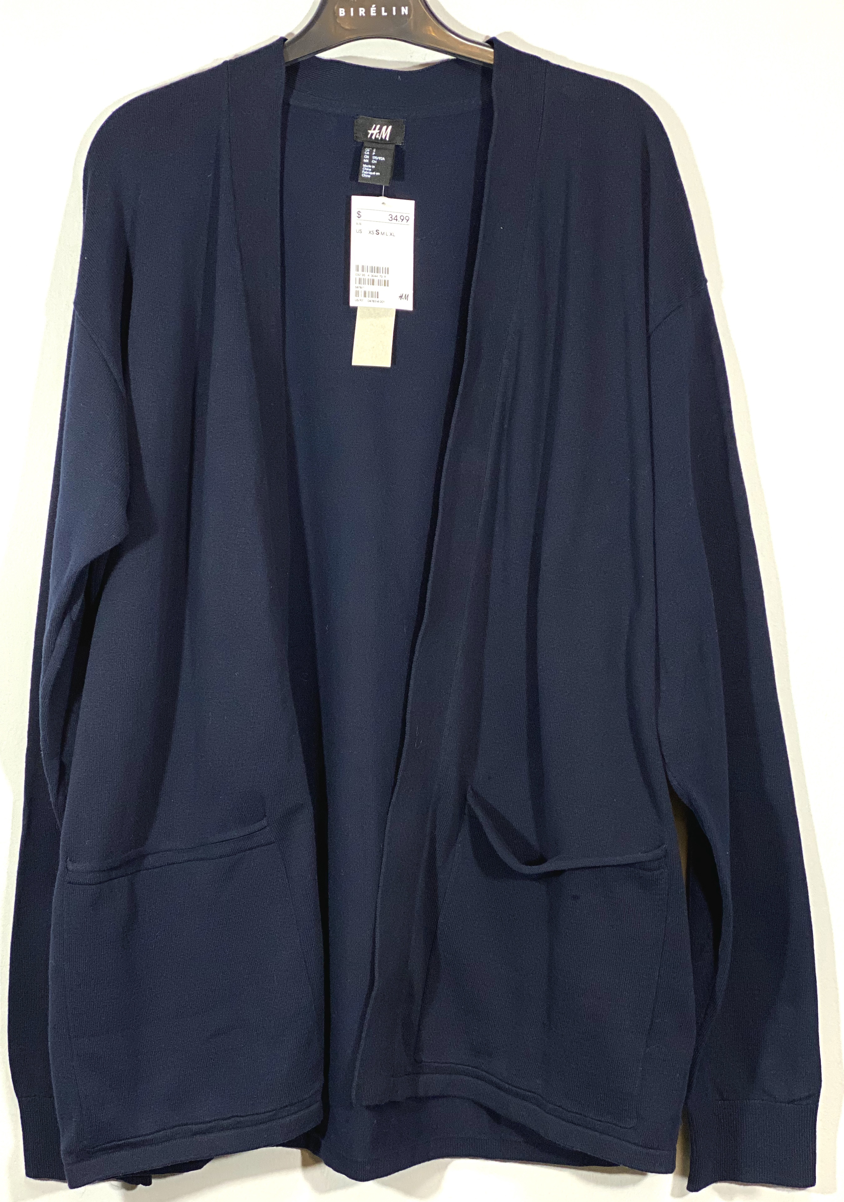 

Кардиган H&M 0478514 XS Темно-синий