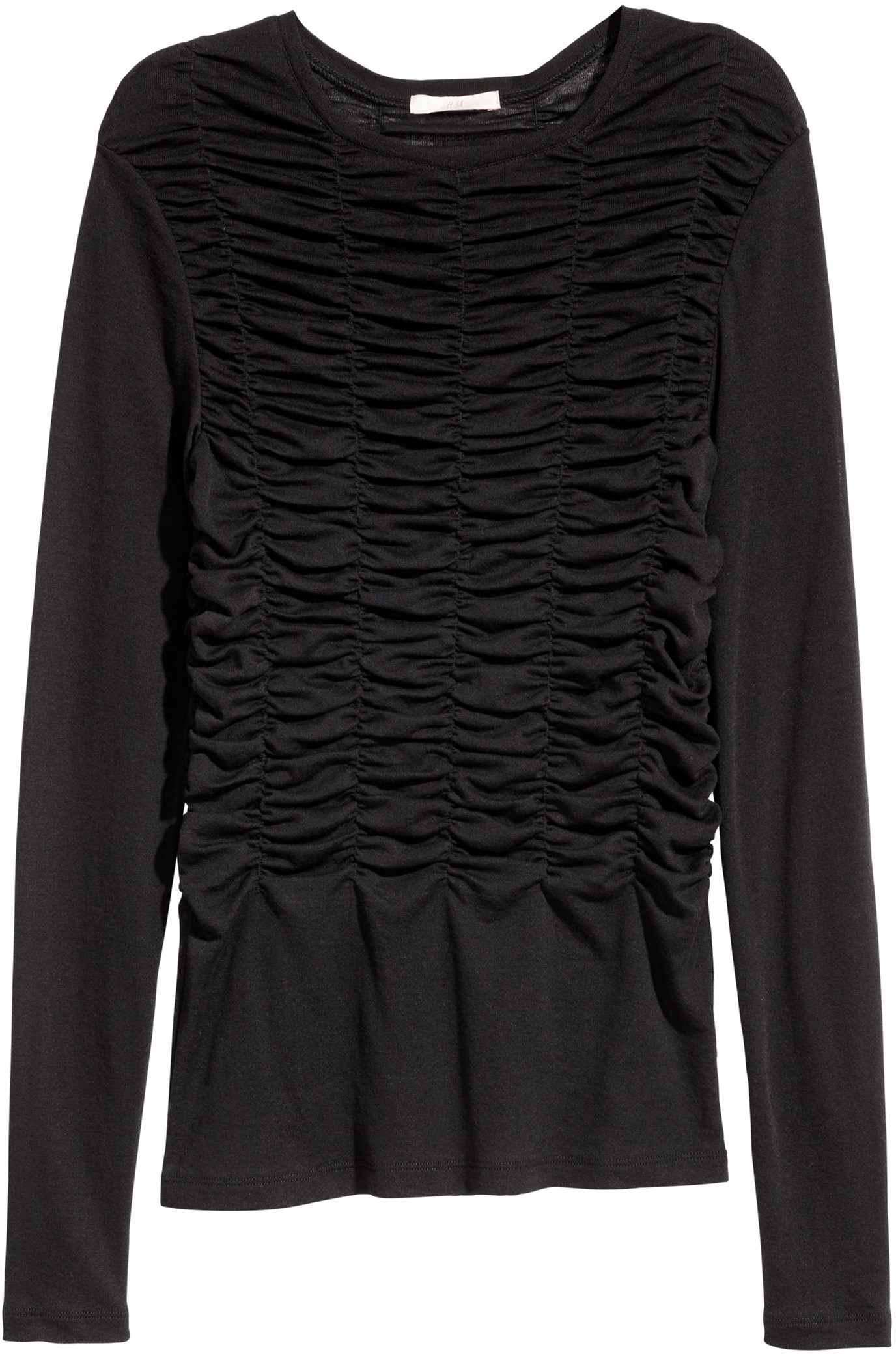 

Лонгслив H&M 0574605 S Черный