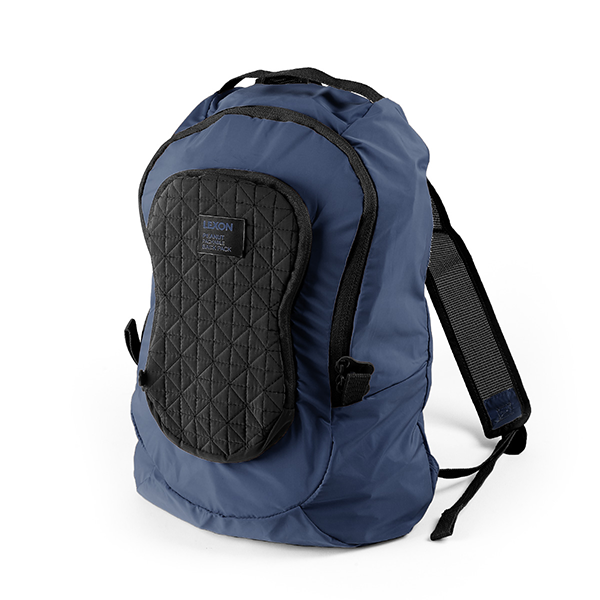 

Рюкзак в кошельке Lexon Peanut, 240 гр, синий