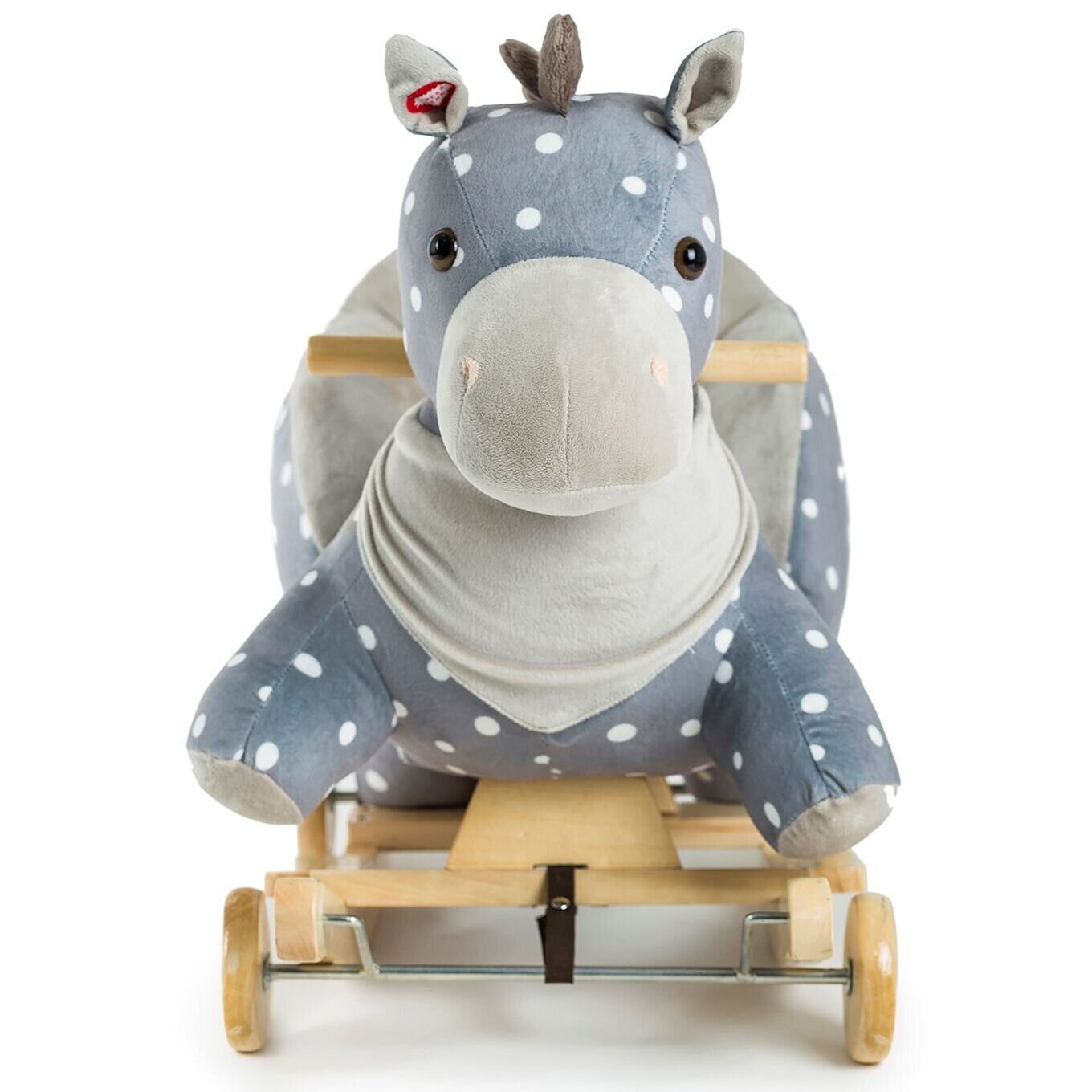 

Лошадка-качалка с колесиками Kinderkraft Gray (KKZKONIGRY0000)