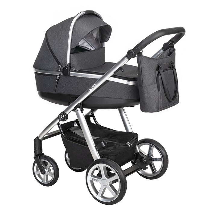 

Коляска 2в1 Espiro Next 2.1 Multicolor 517 Graphite Street