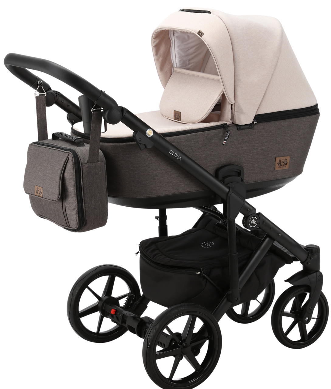 

Коляска 2 в 1 Adamex Olivia TD-2