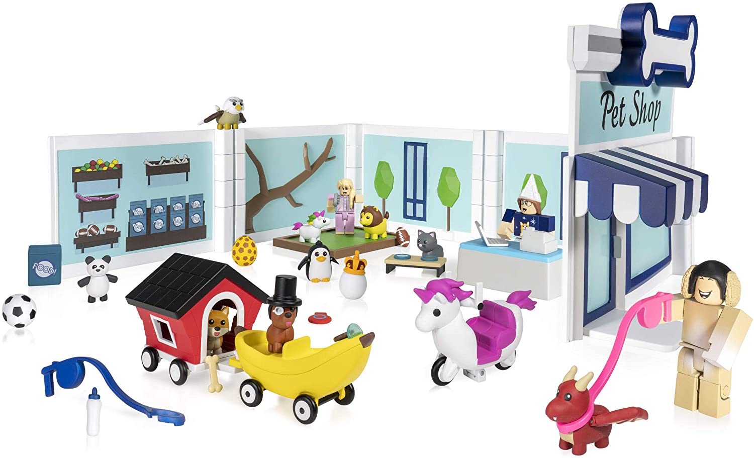 

Игровая коллекционная фигурка Jazwares Roblox Deluxe Playset Adopt Me: Pet Store W6 (ROG0177)