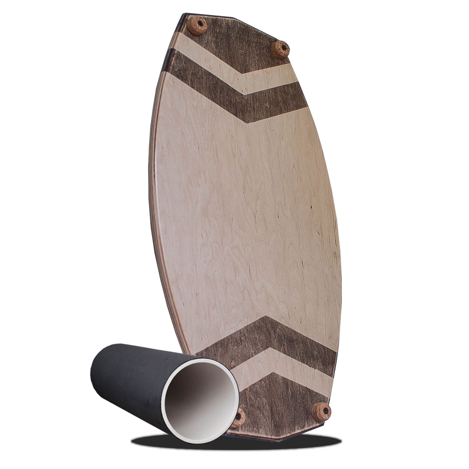 

Балансборд B.Board pro brown черный валик 13 см