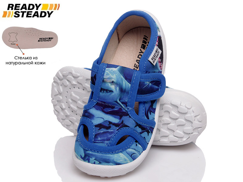 

Детские тапочки деми Ready Steady n804-347s для мальчика Голубой р.26 (16,5 см.)