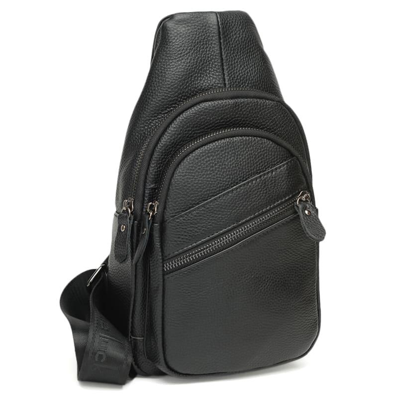 

Мужской кожаный рюкзак Keizer K11808-black