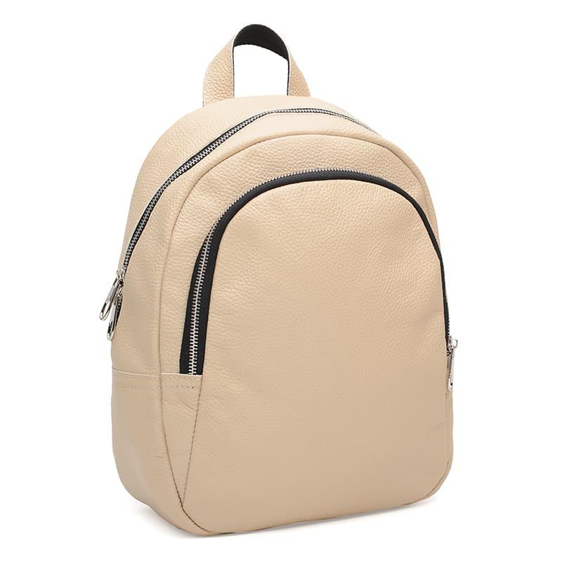 

Женский кожаный рюкзак Ricco Grande 1l600-beige