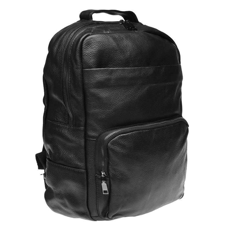 

Мужской кожаный рюкзак Keizer K1551-black