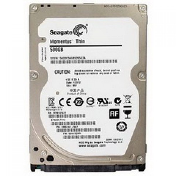 

HDD 2.5" SATA 500Gb Seagate 16Mb, 5400rpm (ST500LT012) Refurbished
