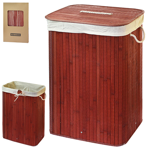 

Корзина для белья STN Bamboo 40 х 30 х 60 см Red Wood
